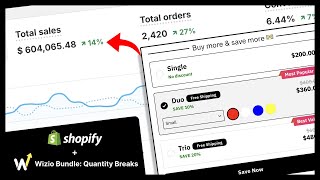 How to Create a buy one get one - BOGO Deal on Shopify | Wizio Bundle: Quantity Breaks App Tutorial