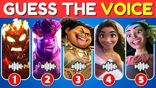 🌊 Guess the Moana 2 Characters by Voice | Moana 2 We're Back Quiz 🏝️🌺