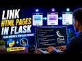 Python Flask Tutorial: How to Connect Multiple HTML Pages Step-by-Step