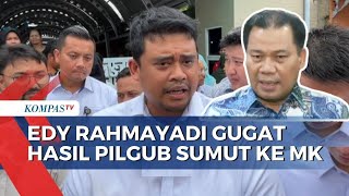 Tim Hukum Edy-Hasan Daftarkan Gugatan Pilgub Sumut, Begini Respons Bobby Nasution