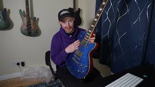 EDWARDS BY ESP LES PAUL STANDARD BLUE SPARKLE REVIEW