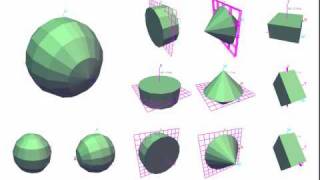 DVB-A: Figure 6.10: A 5D Sphere Shown in 15 3D Viewports