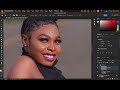 photo editing tutorial editing color grading and skin retouching a raw photo in photoshop