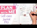 Plan with Me ft. Clever Fox Self-care Journal PRO