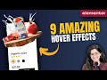 2025's Top 9 Card Hover Effects - GSAP Elementor