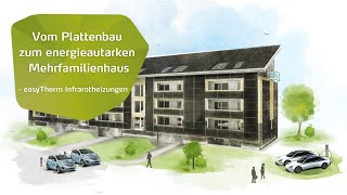 Vom Plattenbau zum energieautarken Mehrfamilienhaus mit Pauschalmiete - Inkl. Heizkosten \u0026 E-Auto