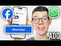 How To Add WhatsApp Button To Facebook Page - Full Guide