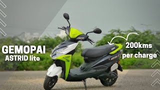 Gemopai Astrid Lite Review | with single charge you can go up to 200kms 🤯🤯🤯