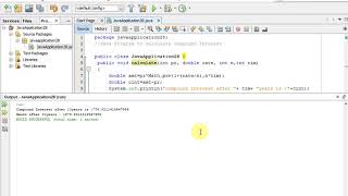 Java Program to calculate Compound Interest