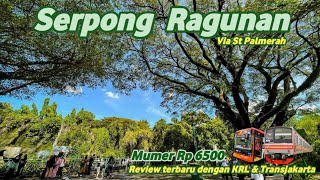 Rute Serpong ke Ragunan dengan KRL \u0026 Transjakarta | via stasiun Palmerah