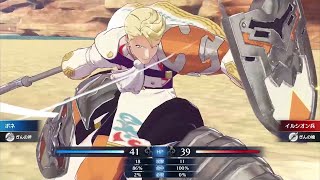 Bunet combat and conversation (New Fire Emblem Engage gameplay)