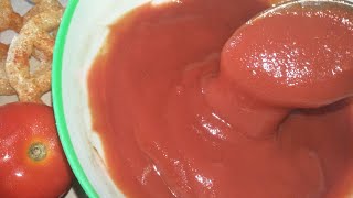 Tomato Sauce ||టమాటో సాస్ ఈజీగా ఎలాంటి ఫుడ్ కలర్,ప్రీజర్వేటివ్స్ లేకుండా చేసి చూడండి ||