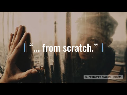 Where did the phrase made from scratch originate?