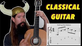 CLASSICAL guitar tutorial for nOOBS