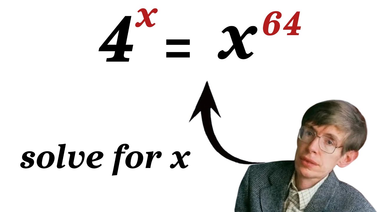 Nice Exponential Problem Math Olympiad Question Youtube