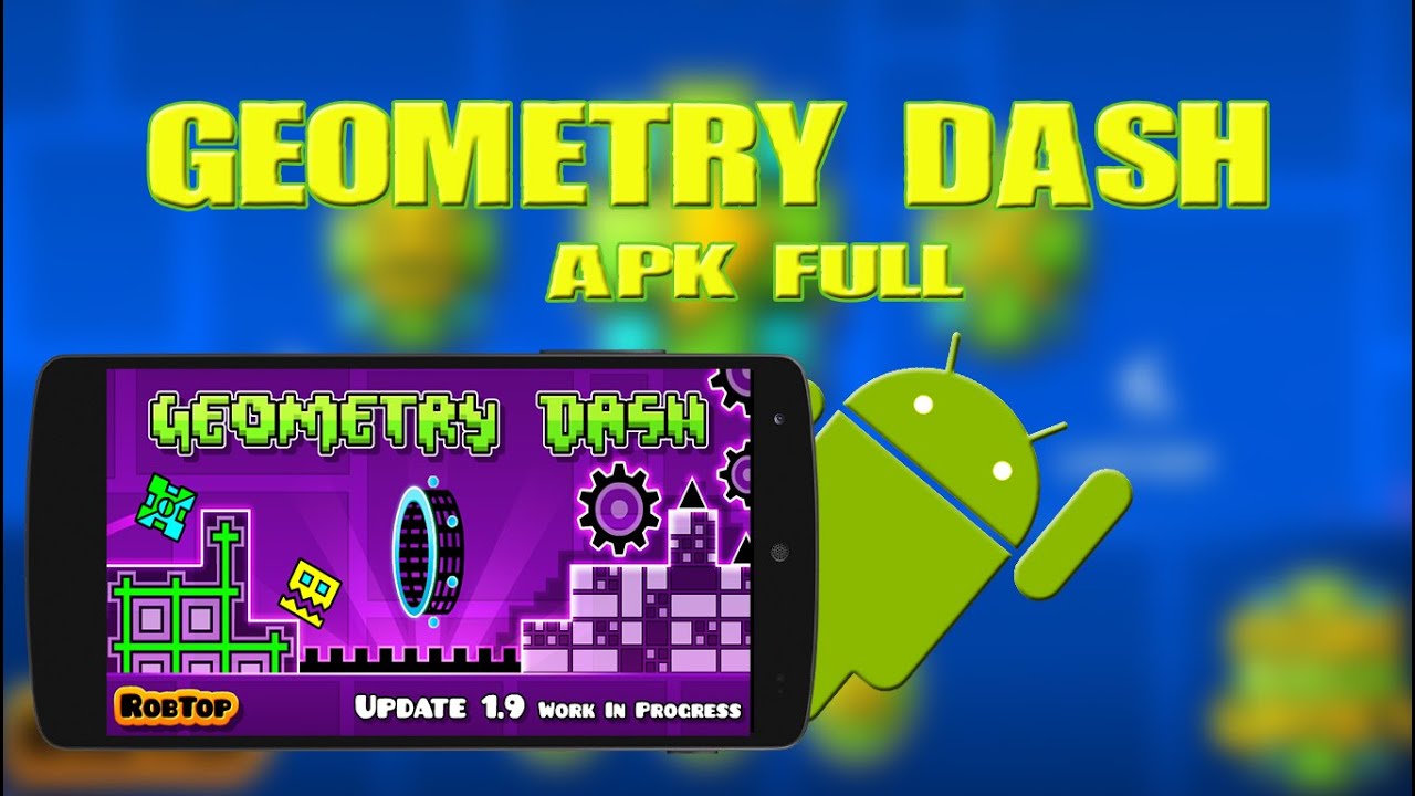 Geometry Dash V1.9 Para Android Apk Full | 2015 | Mediafire - YouTube