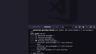 PureScript Getting Started - Installation (pt 1)