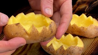 🔥 I don't fry potatoes anymore! 3 course dinner in 10 minutes! 💯 Family recipe!