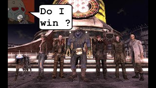 Fallout New Vegas NPC Battle | The Courier VS Companions (no DLC included)