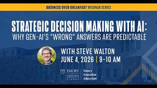 Strategic Decision Making with AI Why GenAI’s "Wrong” Answers Are Predictable