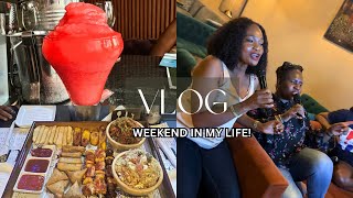 This was a first for us! Real weekend in the life of a Nigerian housewife! Cooking, homework, cinema