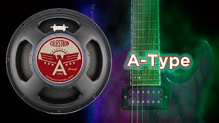 Celestion A-Type clean,crunch and high gain demonstration