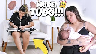 Mudei todo o *STUDIO* + um dia de domingo 💖