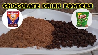 HOW TO MAKE YOUR OWN BOURNVITA AND MILO DRINK POWDER AT HOME| CHOCOLATE DRINK POWDER #mfalh