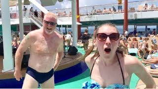 DAD EMBARRASSES DAUGHTER WITH SPEEDO