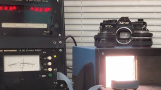 Using the Spectron Instrument CE240 / CE360 Duplex Film Camera Test System