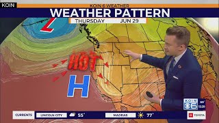Summer heat builds as June ends in Portland