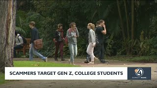 Scammers target GenZ, college students
