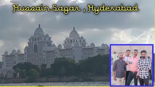 Buddha statue in the Midst Of Hussain Sagar Lake  In Hyderabad||#DinoTraveller