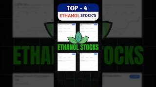 Top - 4 Ethanol Stock's #stockmarket #shorts #stocks