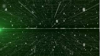 Digital binary code - Free 4k motion background