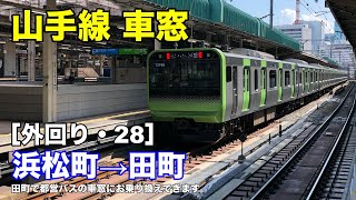 山手線 車窓［外回り・28］浜松町→田町