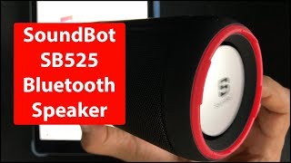 SoundBot SB525 Bluetooth Speaker | Big Sound Under $40!