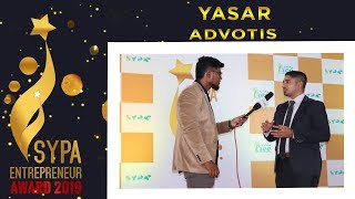 SYPA ENTREPRENEUR AWARD 2019 |  Yasar  |   Advotis