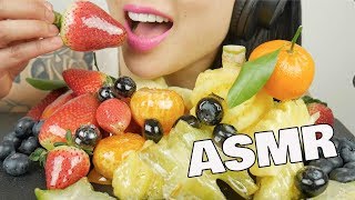 ASMR CANDIED *Tanghulu FRUIT PLATTER (EXTREME CRACKLING EATING SOUNDS) NO TALKING | SAS-ASMR