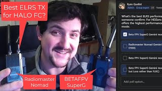What's the BEST ELRS Gemini TX (and settings?) - For HDZero HALO FC