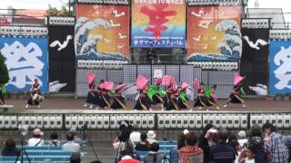 第14回YOSAKOIソーラン祭り北・北海道支部大会 夜咲恋そぅらんサムライ士別２回目 2016.8.21