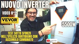 #2 NEW INVERTER #photovoltaic 5500W #vevor #diy #1k #k #1million