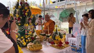 พิธีหล่อพระชำระหนี้สงฆ์ วัดวีระโชติธรรมาราม จ.ฉะเชิงเทรา