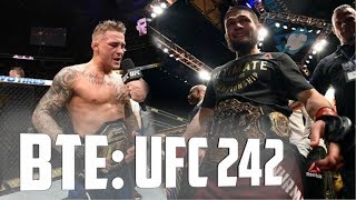 UFC 242 BEFORE THE EVENT! KHABIB VS POIRIER!