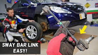 FRONT SWAY BAR LINK REMOVAL REPLACEMENT HYUNDAI SONATA ELANTRA ACCENT SANTA FE TUCSON VELOSTER