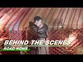 BTS: Jing Boran and Seven Tan Kiss | Road Home | 归路 | iQIYI