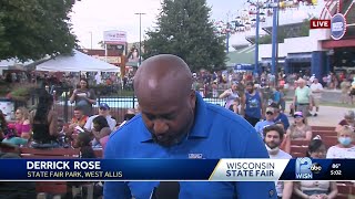 WISN12 News at 5 PM - State Fair 2021 - First day since pandemic started