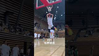 【 #大学バスケ 】アップダンク💥💥 #専修大学 #SOARERS #ソアラーズ #basketball #ダンク