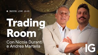 Live Trading con Nicola Duranti e Andrea Martella | IG Trading Room del 28.02.2025