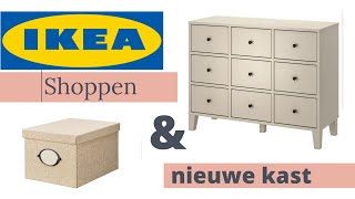 Ikea shoppen \u0026 nieuwe kast